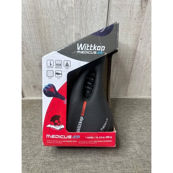 Wittkop Medicus Air Trekking Bike Saddle With Memory Foam For Comfort & Pressure - Picture 2 of 5